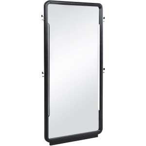 Leandro 76-Inch Full Length Floor Mirror Burnished Black