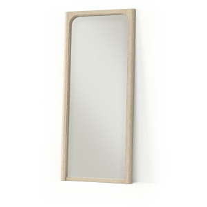 Solano 80-Inch Full Length Floor Mirror Weathered Mango