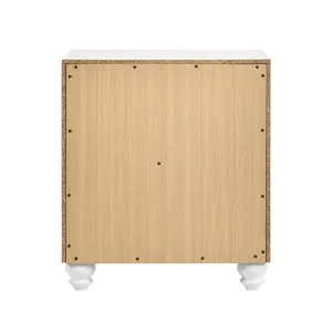 Whitaker 2 Drawer Nightstand White