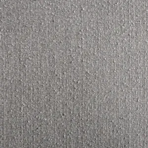 Mosby Upholstered Curved Headboard Eastern Platform Bed Light Grey - King