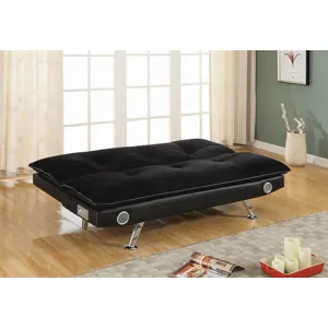 Casual Black Sofa Bed