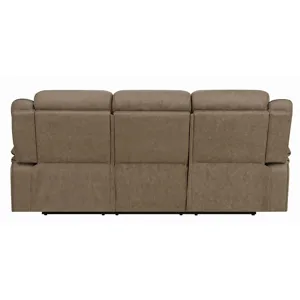 Houston Casual Tan Motion Sofa