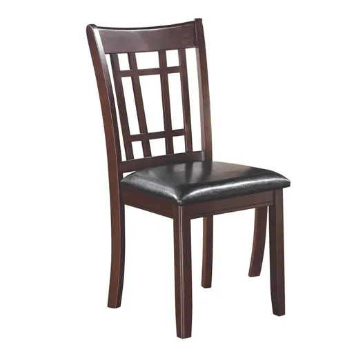 Lavon Padded Dining Side Chairs Espresso Black (Set Of 2)