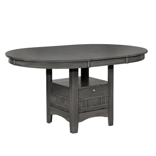Lavon Dining Table Storage Medium Grey