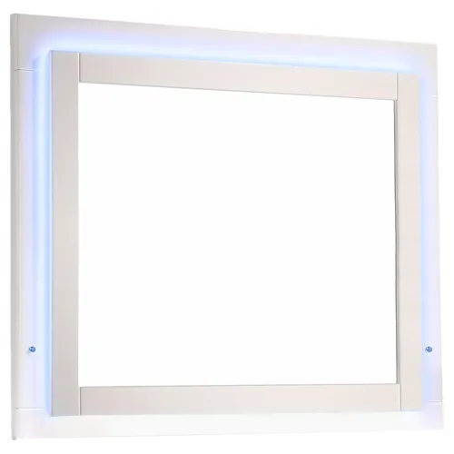 Felicity Mirror Glossy White Led Light