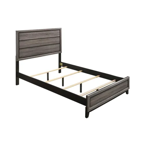 Watson Panel Bed Grey Oak - Full