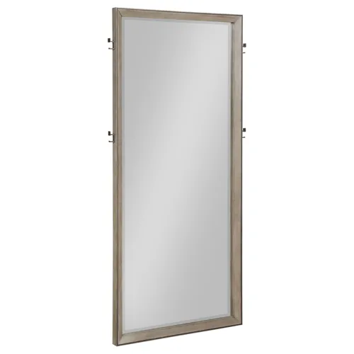 Durango 80-Inch Standing Floor Mirror Washed Oak