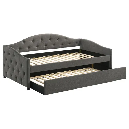 Sadie Upholstered Daybed Trundle - Twin