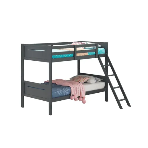 Littleton Bunk Bed Grey - Twin