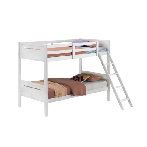 Littleton Bunk Bed White - Twin