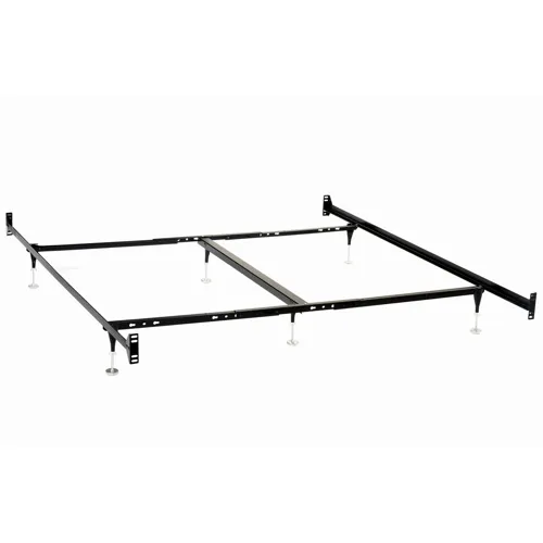Esme Eastern Bed Frame Black - Queen/King