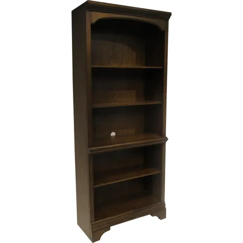 Hartshill 5 Shelf Bookcase Burnished Oak