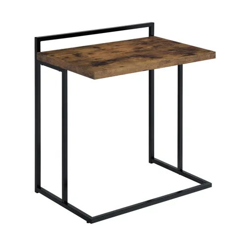 Dani Rectangular Snack Table Metal Base