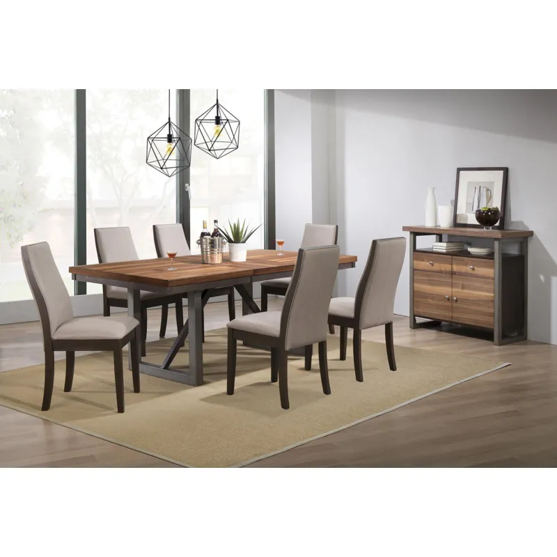 Spring Creek Rectangular Slat Dining Set