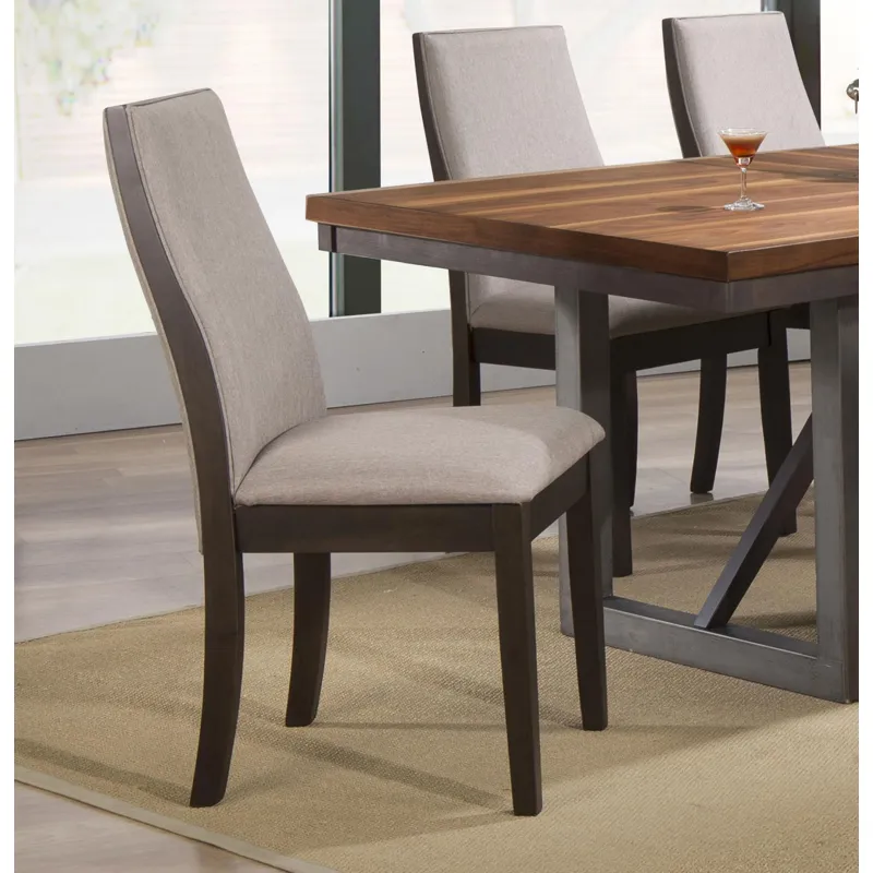 Spring Creek Upholstered Side Chairs Taupe (Set Of 2)