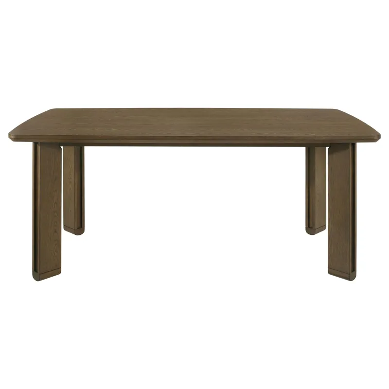 Ottowa 71-Inch Rectangular Wood Dining Table Brown