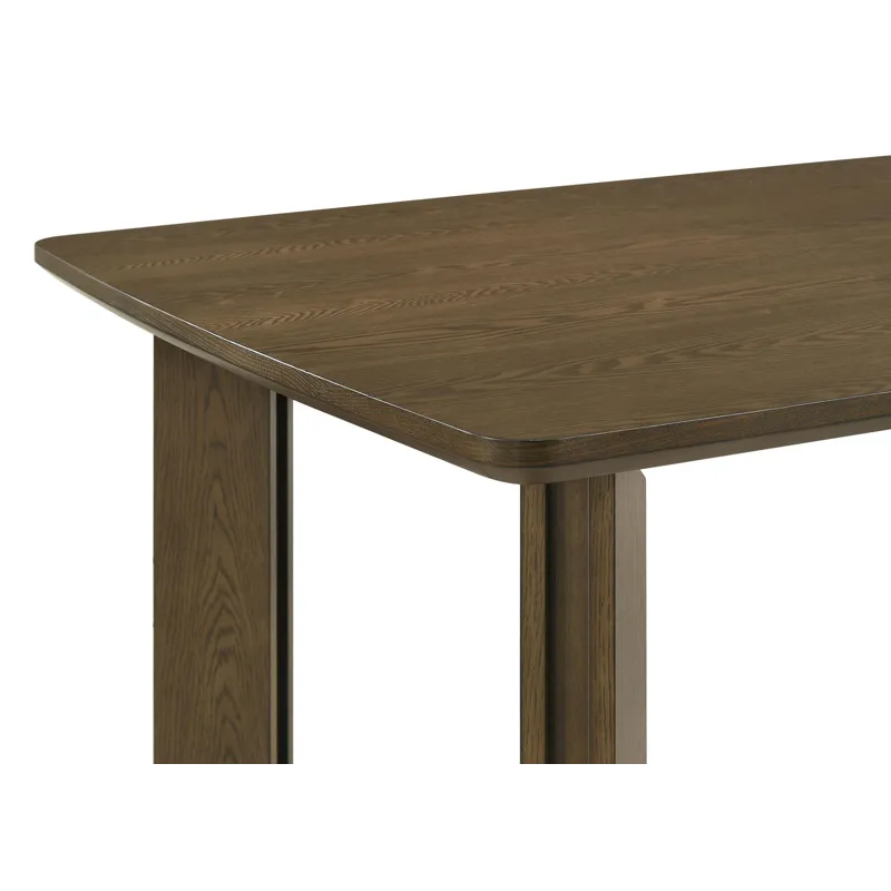Ottowa 71-Inch Rectangular Wood Dining Table Brown