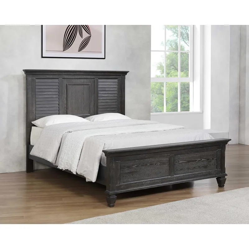 Franco Panel Bed Weathered Sage - Queen