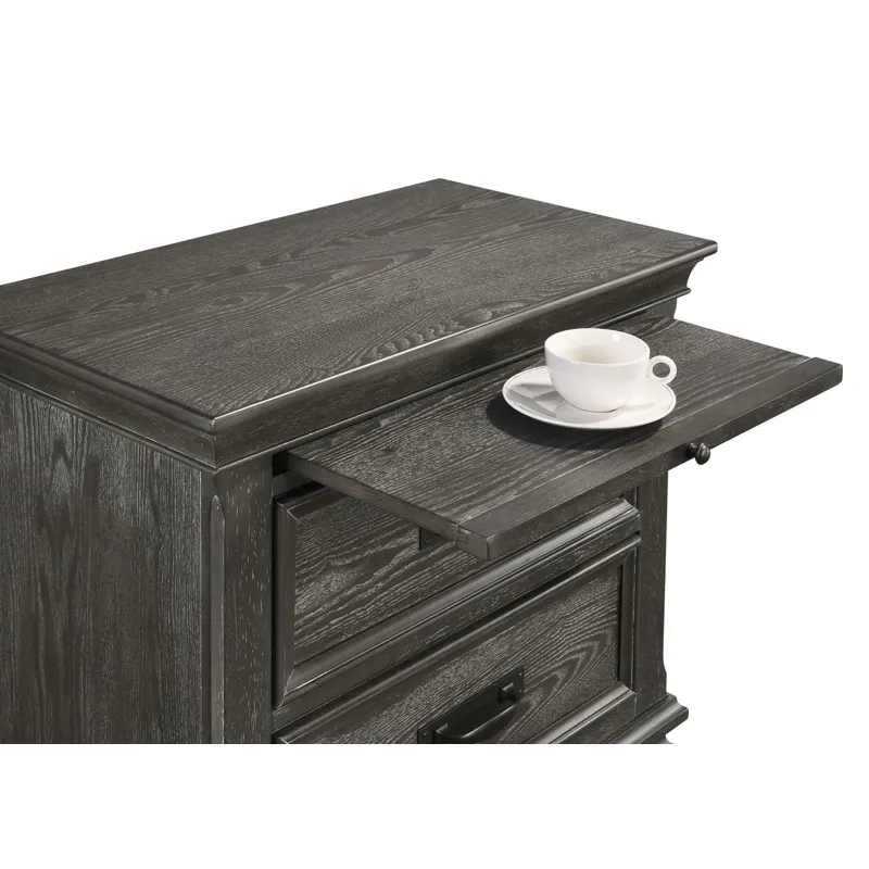 Franco 2 Drawer Nightstand Weathered Sage
