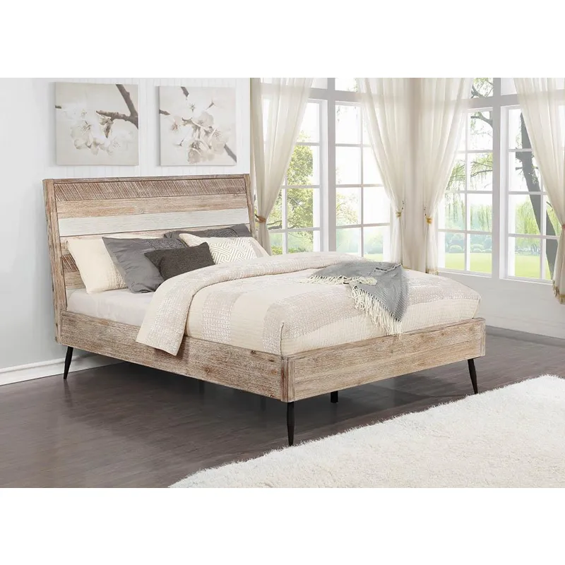 Marlow Platform Bed Rough Sawn Multi - Queen