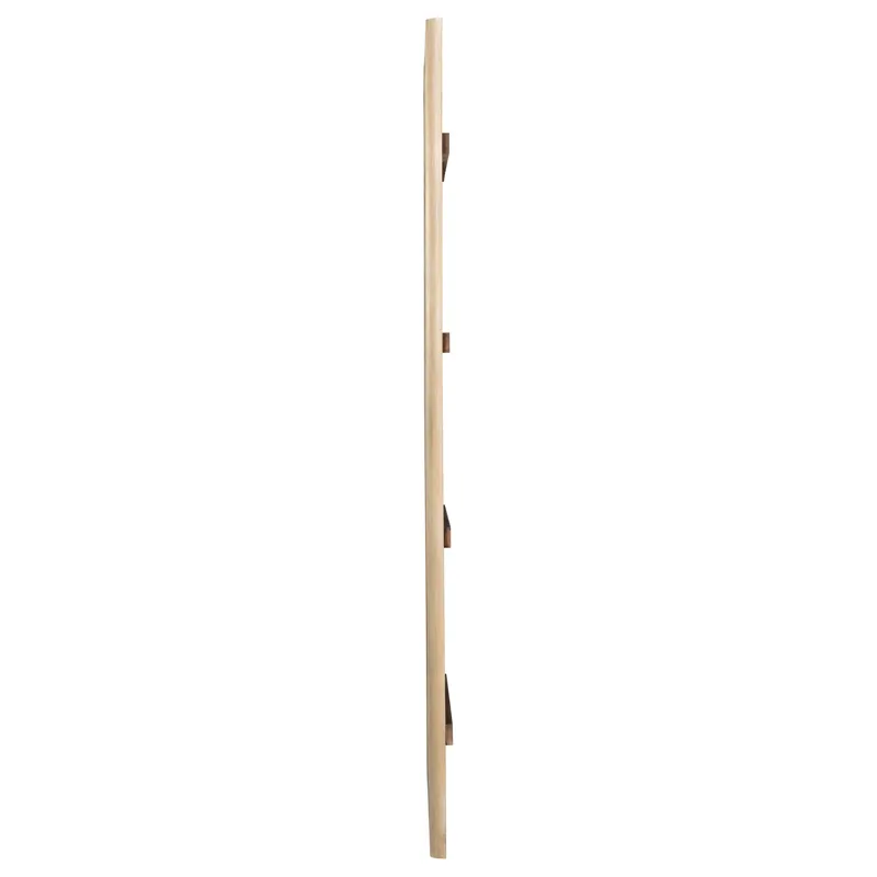 Solano 80-Inch Full Length Floor Mirror Weathered Mango