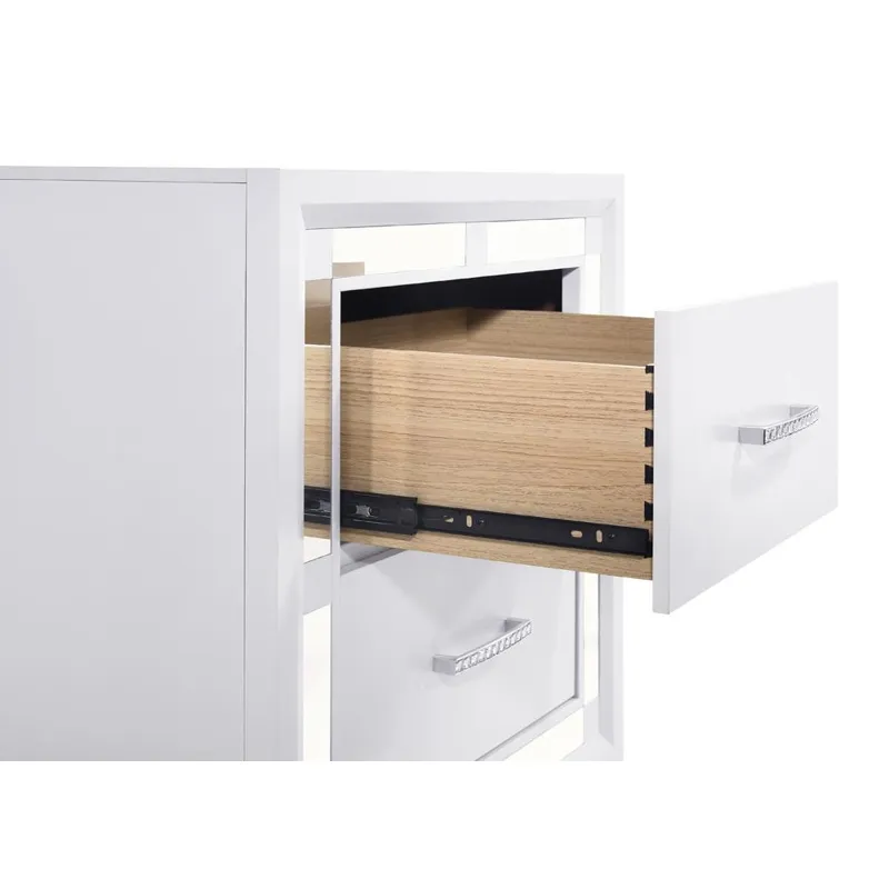 Whitaker 2 Drawer Nightstand White