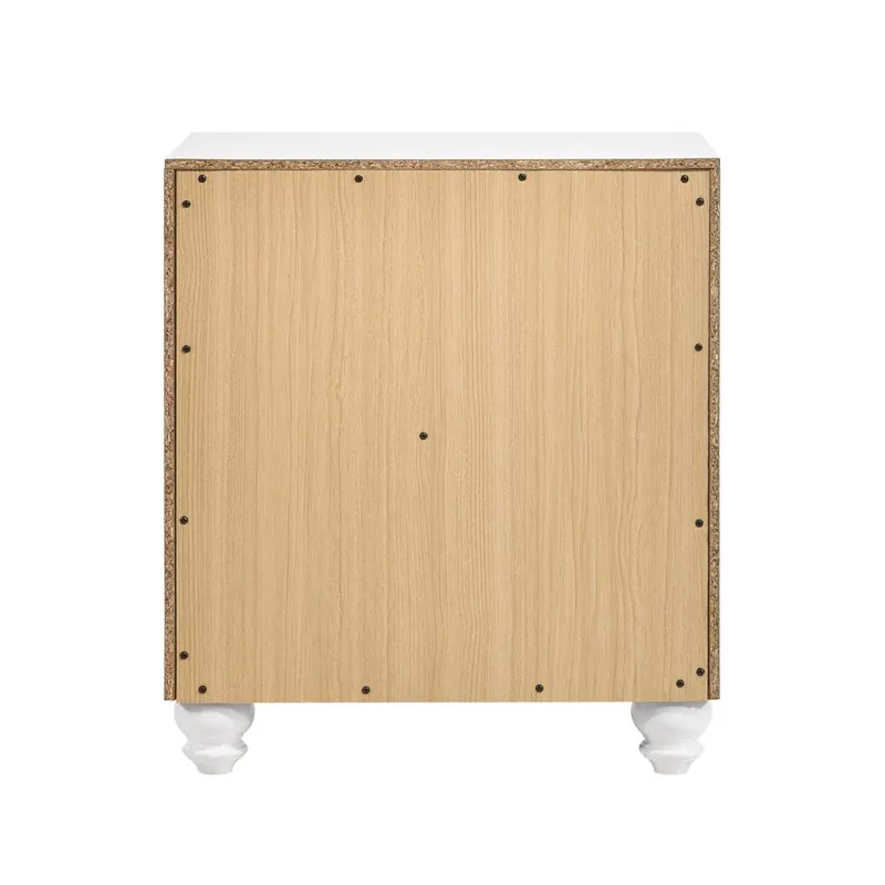 Whitaker 2 Drawer Nightstand White