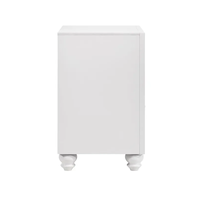 Whitaker 2 Drawer Nightstand White