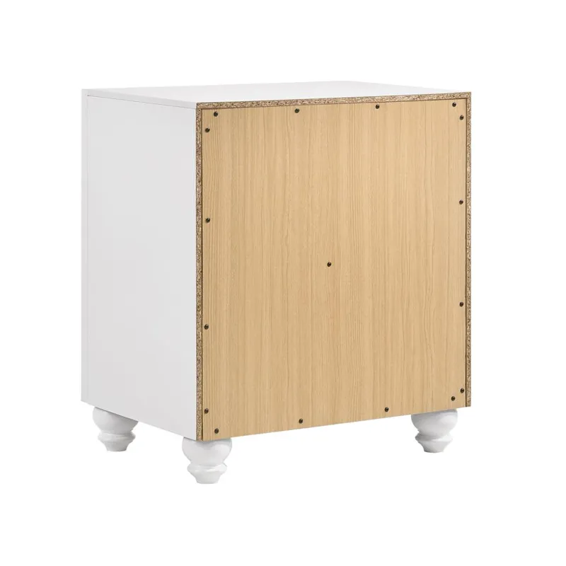 Whitaker 2 Drawer Nightstand White