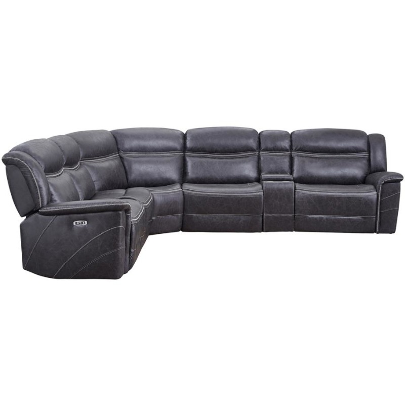 Bluefield 6 Piece Modular Motion Sectional Charcoal 609360 by Coaster