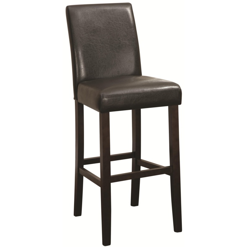 Accent Seating Bar Height Parson Stool By Coaster Furniture 130060 Accent Seating Bar Height Parson Stool