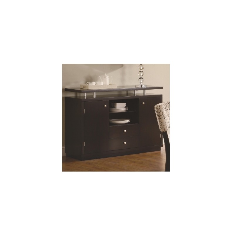 Libby 2 Door Dining Server Buffet with Floating Top