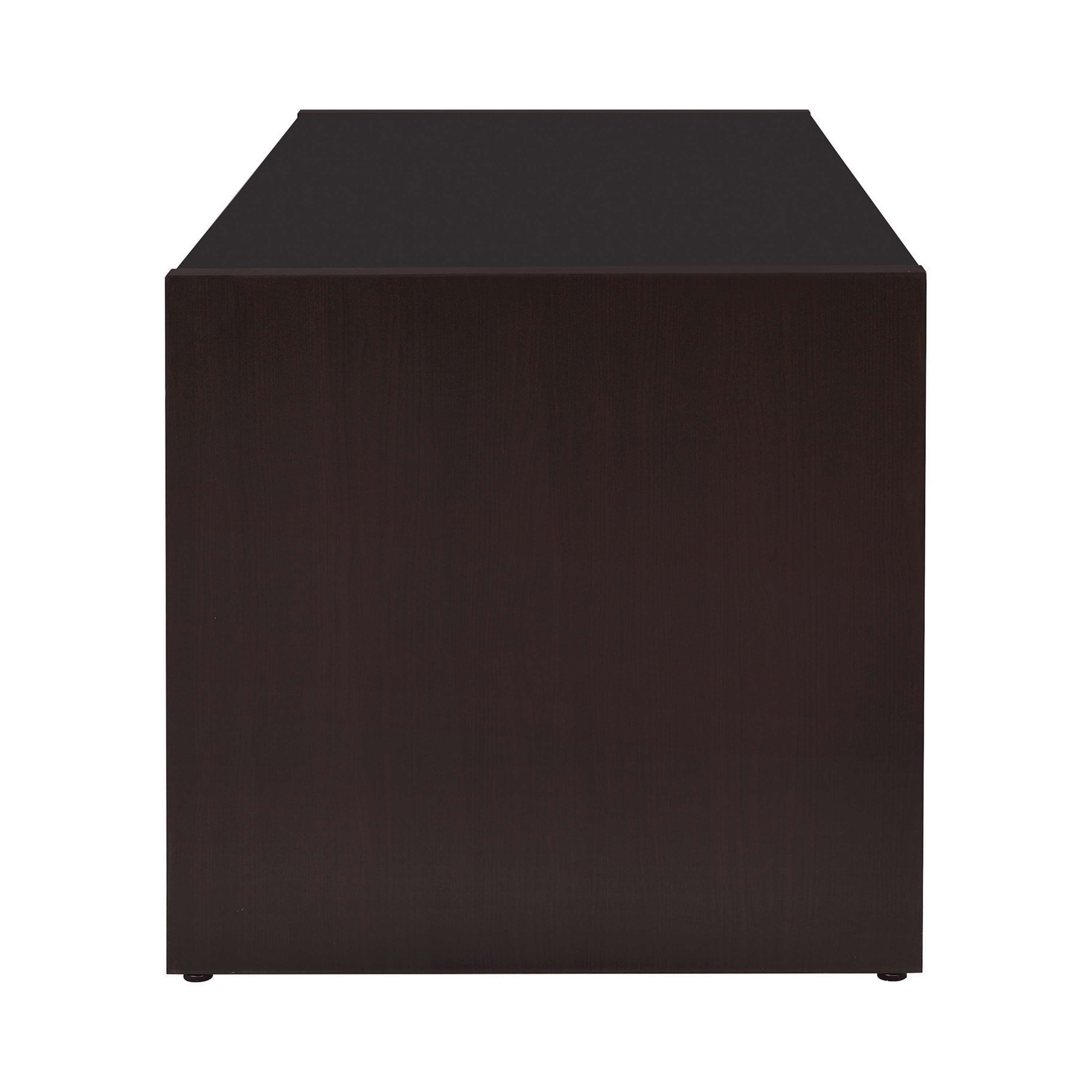 Skylar Contemporary Cappuccino Computer Desk With Keyboard Tray 800901