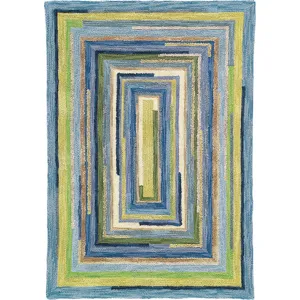 Cocentric Squares Rug