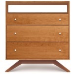 Astrid 3 Drawer + TV Organizer in Cherry