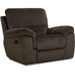 Reilly Chocolate Glider Recliner