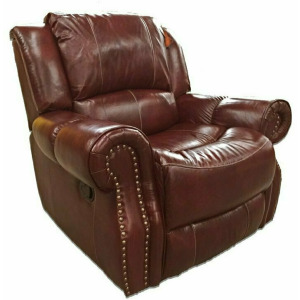 Rocker Recliner - Softie Oxblood