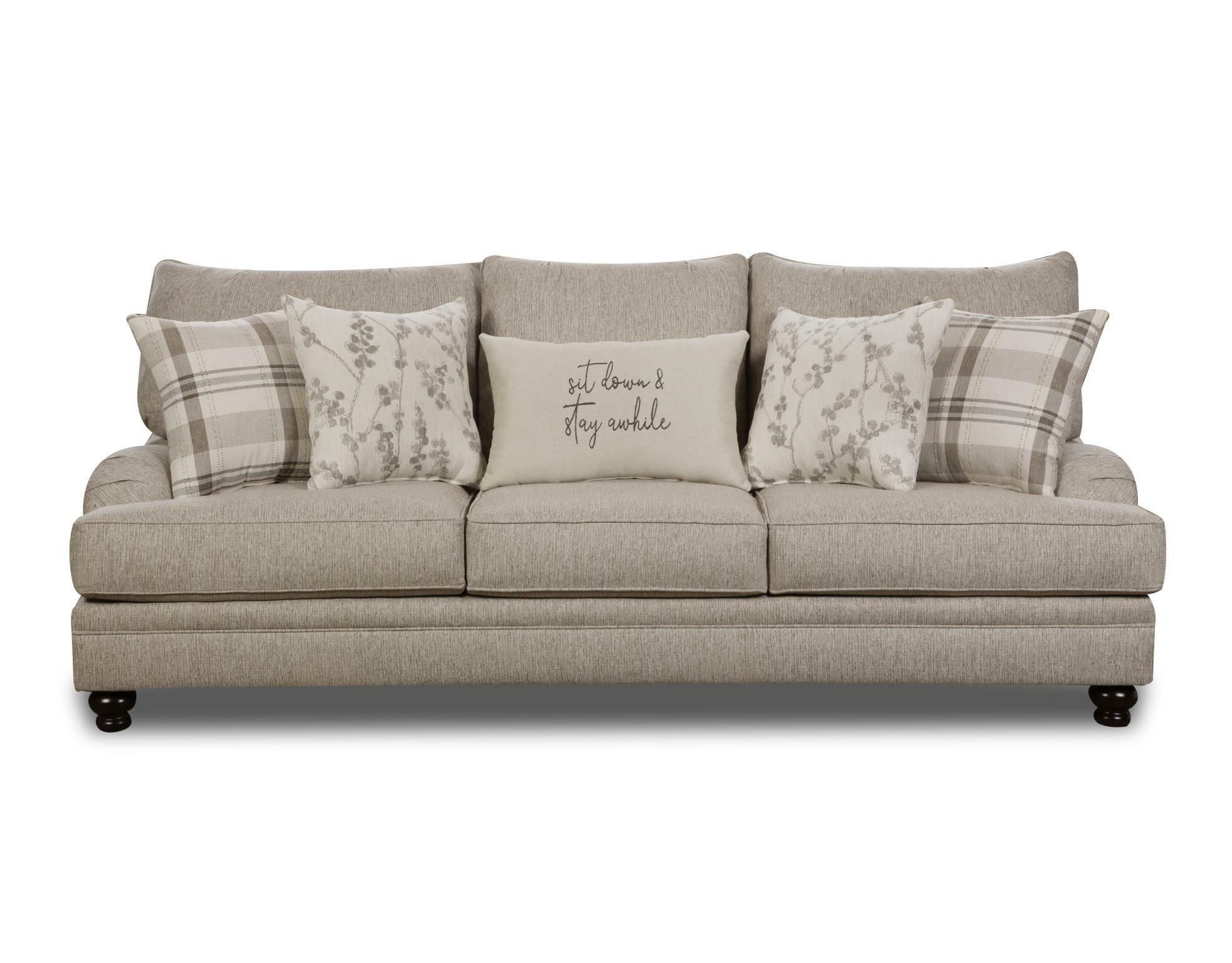 Celadon Raffia Sofa 100141592 at Turner's Budget Furniture