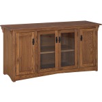 Mission Entertainment w/ Adj. Shelves & castors