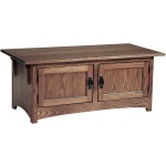 Mission 2 Door Coffee Table