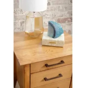 Simplicity 3-Drawer Nightstand