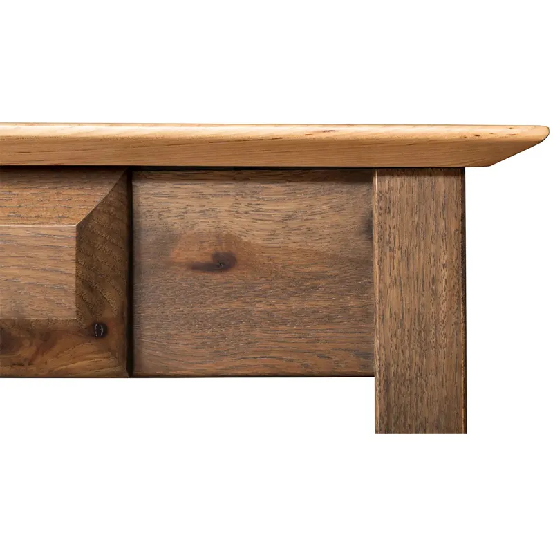 Simplicity Wedge Table With Drawer