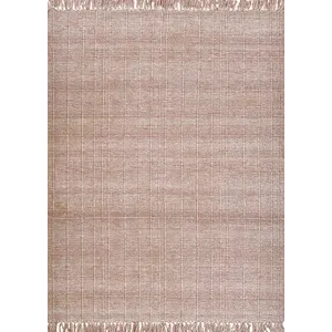 Ascot Windowpane Rose Rug