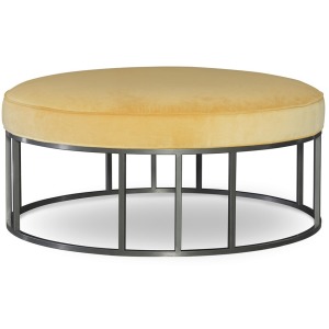 Owen Metal Round Ottoman