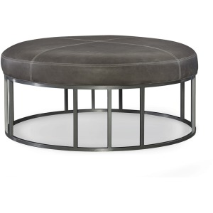 Owen Metal Round Ottoman
