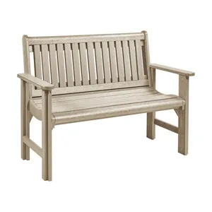 4' Garden Bench - Beige