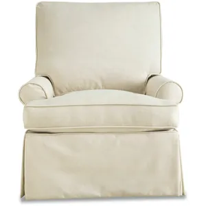 Soft Haven Swivel Chair W/ Slipcover
