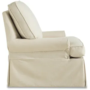 Soft Haven Swivel Chair W/ Slipcover