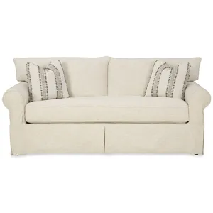 Soft Haven 2 Over 1 Sofa W/Slipcover