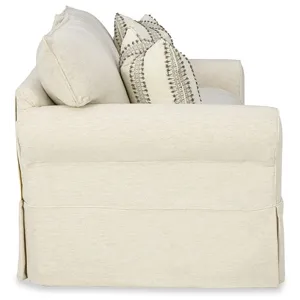 Soft Haven 2 Over 1 Sofa W/Slipcover